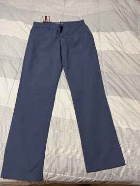 Banana Republic Men's Navy Performance Stretch Pants